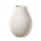 Villeroy and Boch Manufacture Collier Blanc Vase Tall Perle