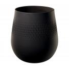 Villeroy and Boch Manufacture Collier Noir Vase Large Carre