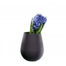 Villeroy and Boch Manufacture Collier Noir Vase Small Carre