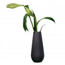 Villeroy and Boch Manufacture Collier Noir Vase Tall Carre