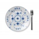 Royal Copenhagen, Blue Fluted Plain Dessert Plate, Single