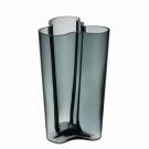 Iittala Alvar Aalto Finlandia 10" Vase, Dark Grey