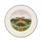 Villeroy and Boch Design Naif Dinner Plate Num. 6 Hunter and Dog