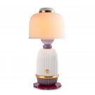 Lladro Light And Fragrance, Kokeshi Lamp - Cream