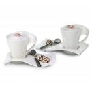 Villeroy and Boch New Wave Caffe Coffee for Two Set