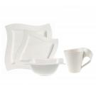 Villeroy and Boch NewWave 4 Piece Place Setting