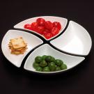 Villeroy and Boch NewWave Set of 4 Appetizer Plates Moments
