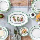 Villeroy and Boch French Garden Green Line Oval Platter
