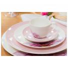 Villeroy and Boch Rose Garden Dinner Plate Coupe Pink