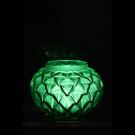 Lalique Languedoc XXL Green 18" Vase, Limited Edition