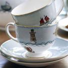 Wedgwood Sailors Farewell Teacup and Saucer Set