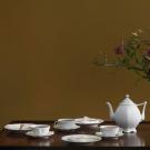 Royal Copenhagen White Fluted Full Lace Tea Pot 1 Qt