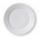 Royal Copenhagen White Fluted Full Lace Dinner Plate, Single