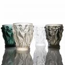 Lalique Bacchantes 5.75" Vase, Clear