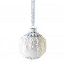 Wedgwood Frosted Pine Bauble Ornament