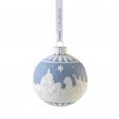 Wedgwood 2022 Nativity Ball Ornament