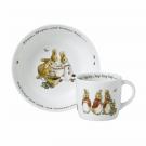 Wedgwood Flopsy Mopsy and Cottontail 2pc Set