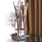 Waterford Wishes Love and Romance Heart Crystal Flutes, Pair