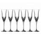 Waterford Crystal, Lismore Essence Crystal Flute, Boxed Set of 6