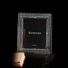 Waterford Lismore Diamond 8 x 10" Crystal Picture Frame