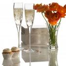 Waterford Crystal Happiness Toasting Champagne Flutes, Pair