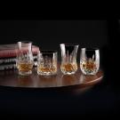 Waterford Crystal, Lismore Whiskey Tasting Footed Tumblers, Pair