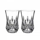 Waterford Lismore Flared Sipping Whiskey Crystal Tumbler, Pair