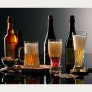 Waterford Lismore Pint Beer Glass, Pair