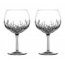 Waterford Crystal Gin Journeys Lismore Balloon Glasses, Pair
