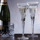Waterford Crystal Lismore Classic Toasting Flutes, Pair