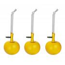 Iittala Yellow Apple Ornaments, Set of 3