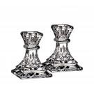 Waterford Lismore 4" Crystal Candlestick, Pair
