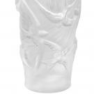 Lalique Hirondelles, Swallows 6" Vase, Clear