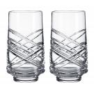 Waterford Aran Hiball Cocktail Glasses, Pair