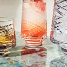 Waterford Aran Hiball Cocktail Glasses, Pair