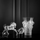 Lalique Cheval, Horse Sculpture, Clear