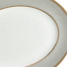 Wedgwood Renaissance Grey Oval Platter 13.75"