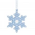 Wedgwood 2023 Christmas Snowflake Ornament Blue