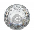 Waterford MLB Chicago Cubs Crystal Baseball Paperweight