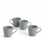 Royal Doulton Gordon Ramsay Maze Mug Dark Grey, Set of 4