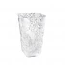 Lalique Large Pivoines Clear 13.5" Vase
