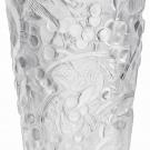 Lalique Merles et Raisins 8.75" Vase