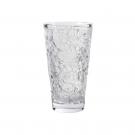 Lalique Merles et Raisins 15" Vase, Clear