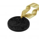 Lalique 2021 Annual Ornament, Merles et Raisins, Black