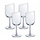 Villeroy and Boch NewMoon White Wine Glasses, Set of 4