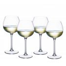 Villeroy and Boch Purismo Soft and Rounded White Wine Glasses, Set of 4