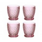 Villeroy and Boch Boston Colored DOF, Tumbler Set of 4 Rose