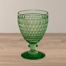 Villeroy and Boch Boston Colored Green Goblet Glasses, Set of 4