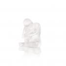 Lalique Nude Sage, Wise Sculpture, Clear
