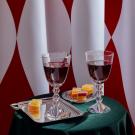 Baccarat Crystal, Vega American Red Wine, Euro Water Number 2, Single